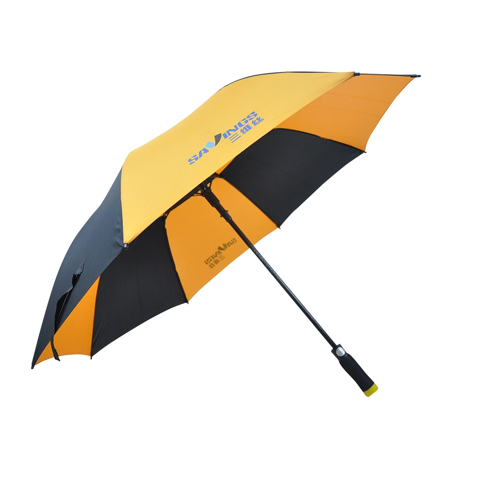 New Brand Windproof UV Sun Golf Umbrella Big Size Promotion Custom Print Golf Umbrella Sale for Man