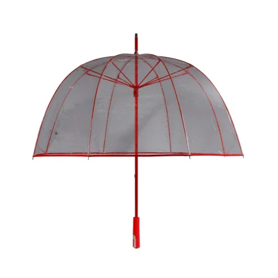 Guarda-chuva transparente Golf Best extra grande formato Halmet à prova de vento